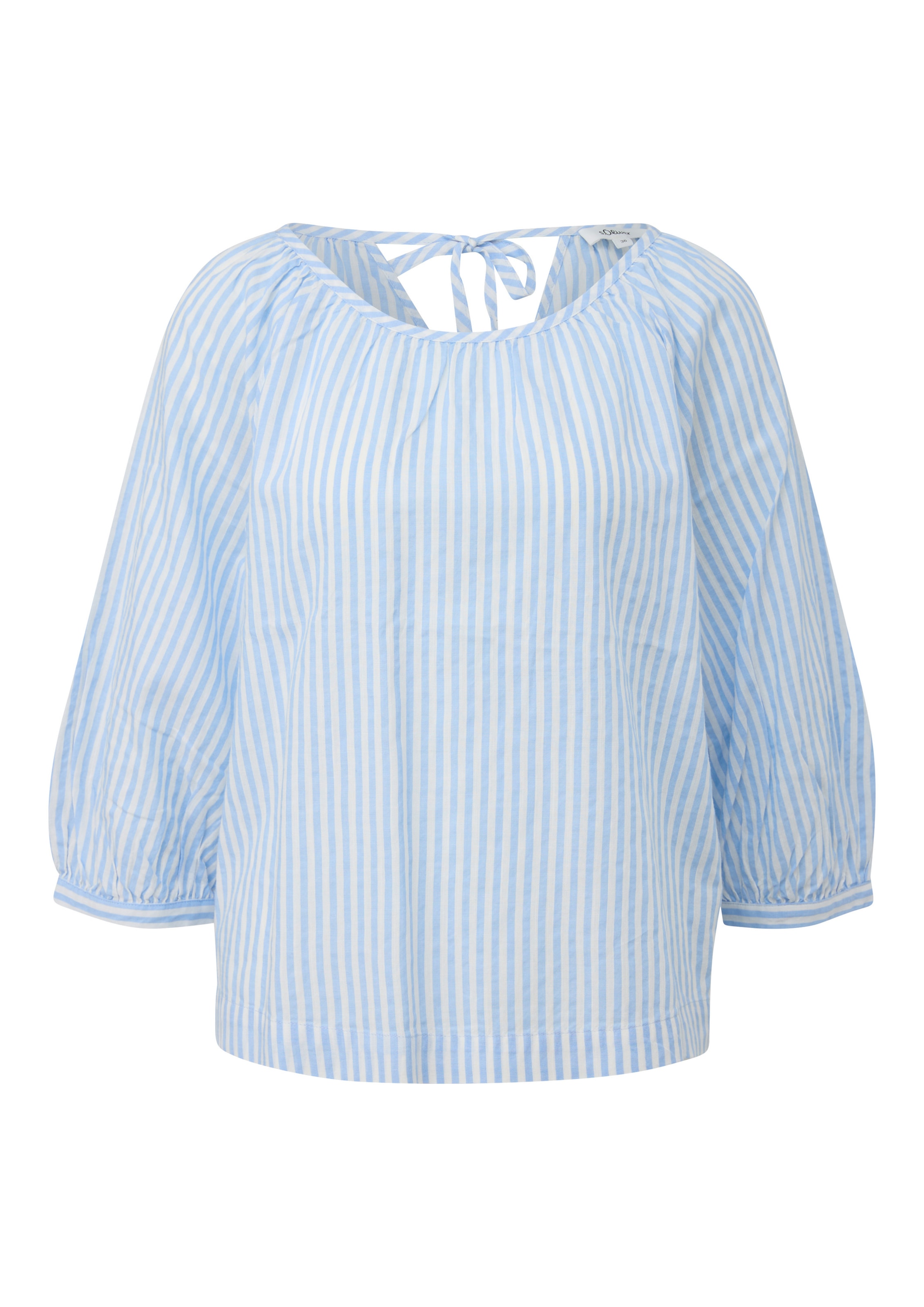 s.Oliver Bluse in Blau: Vorderseite