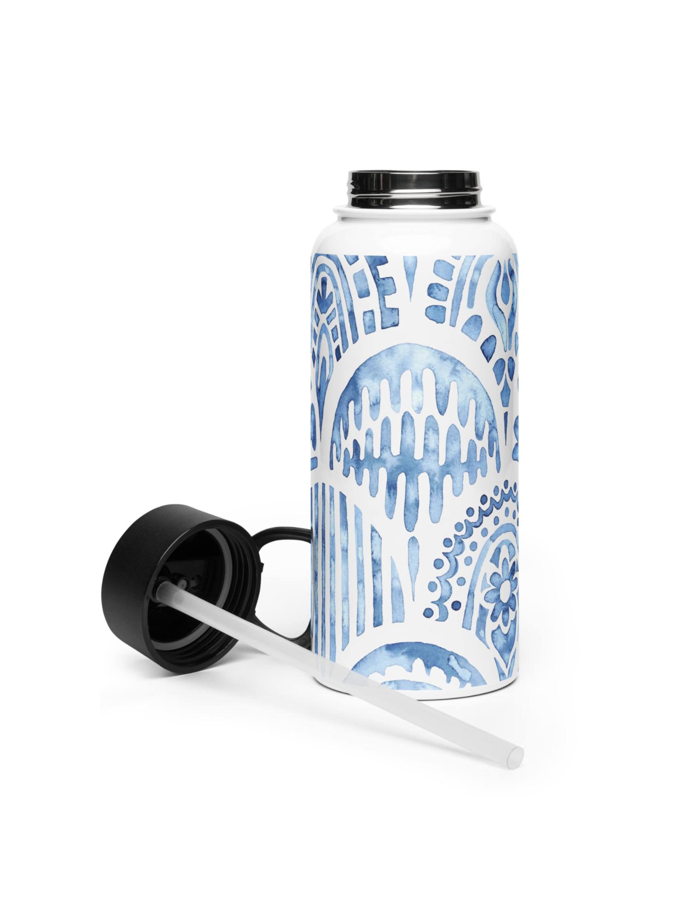 Good to Blue Trinkflasche 'Greek Drinking Bottle, 950 ml'‌‌‌‌‌ in Weiß