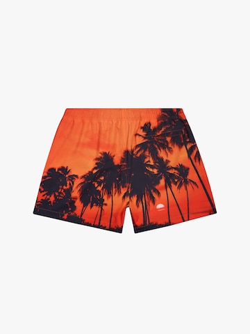 Shorts de bain BLUE SKY INN en rouge
