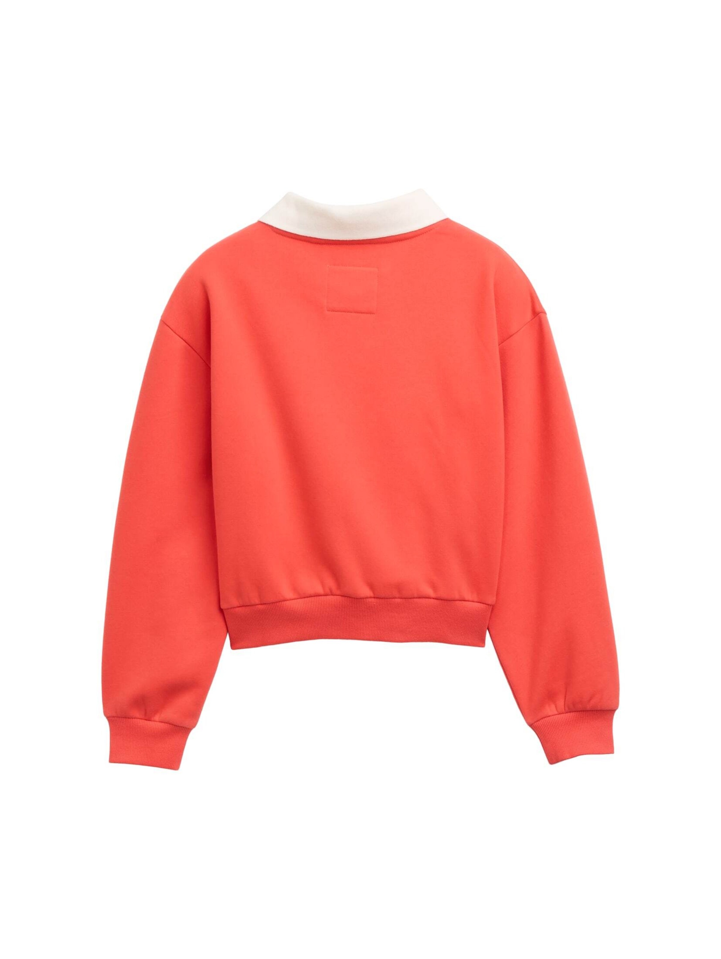TOM TAILOR Sweatshirt in Rood