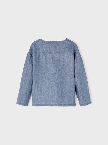 Lil ' Atelier Kids Regular fit Button Up Shirt 'Dale' in Blue