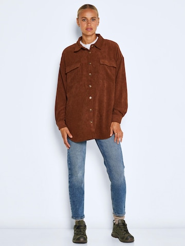 Noisy may Between-Season Jacket 'FLANNY' in Brown