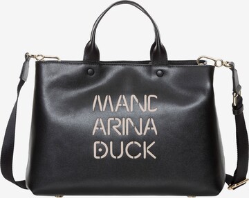 Borsa a mano 'Lady Duck' di MANDARINA DUCK in nero: frontale