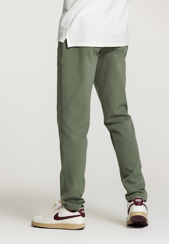Regular Pantalon 'Hudson' Shiwi en vert