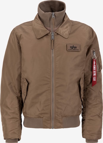 ALPHA INDUSTRIES Overgangsjakke 'Jet Blast' i grå: forside