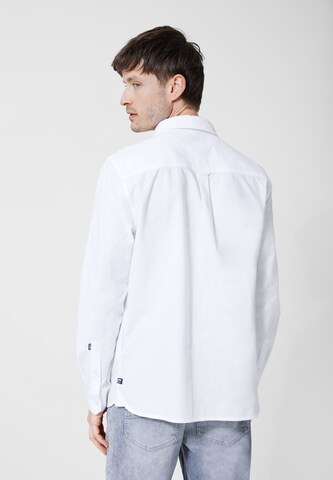 Street One MEN Regular fit Button Up Shirt in White