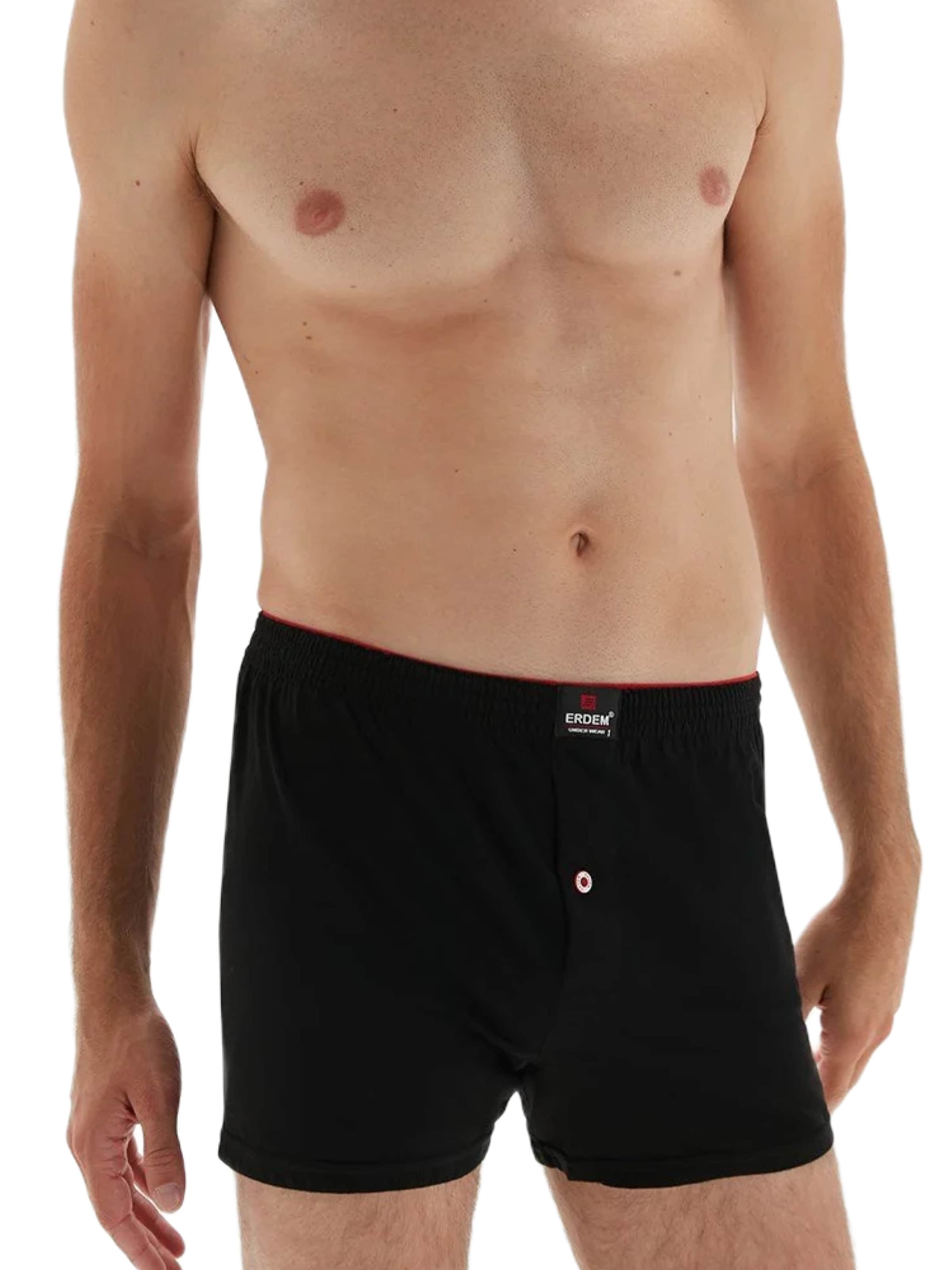 Erdem Boxershorts in Zwart: voorkant