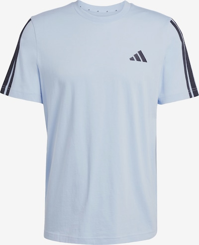 Sportiniai marškinėliai iš ADIDAS SPORTSWEAR, spalva – šviesiai mėlyna / juoda, Prekių apžvalga