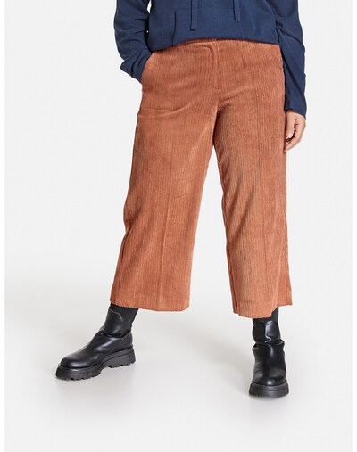 SAMOON Hose in hellbraun, Modelansicht