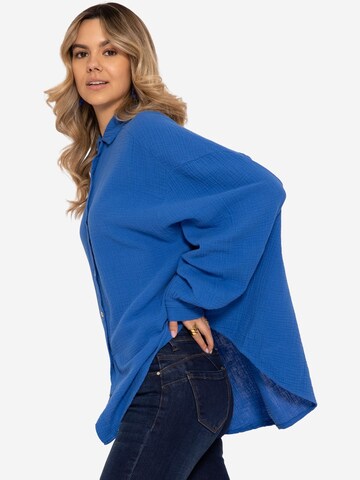 SASSYCLASSY Bluse in Blau