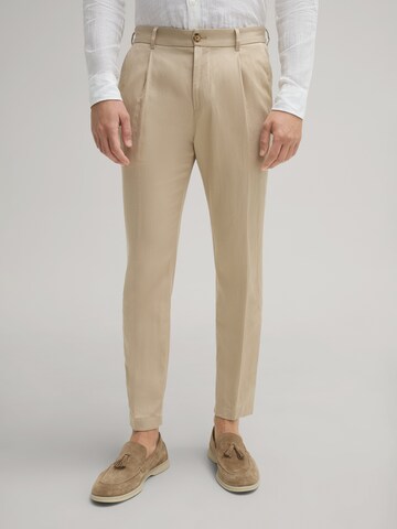Regular Pantalon chino 'Lester' JOOP! en beige : devant