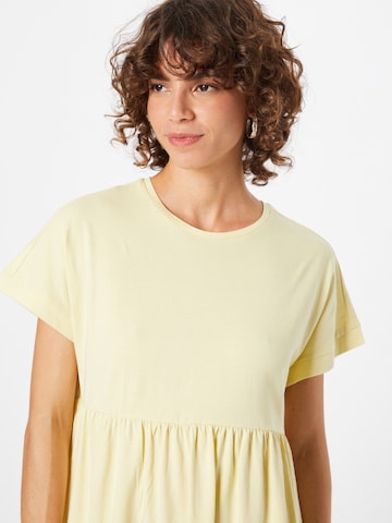 Urban Classics - Vestido 'Empire Valance' en amarillo