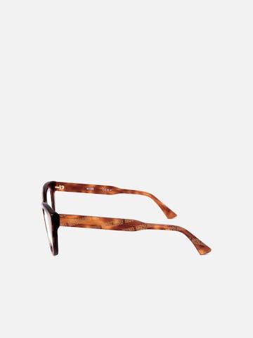 MOSCHINO Sonnenbrille 'Moschino MOS624 Havana pattern 50/21/140 WOMAN Eyewear Frame'‌‌‌‌‌ in Braun