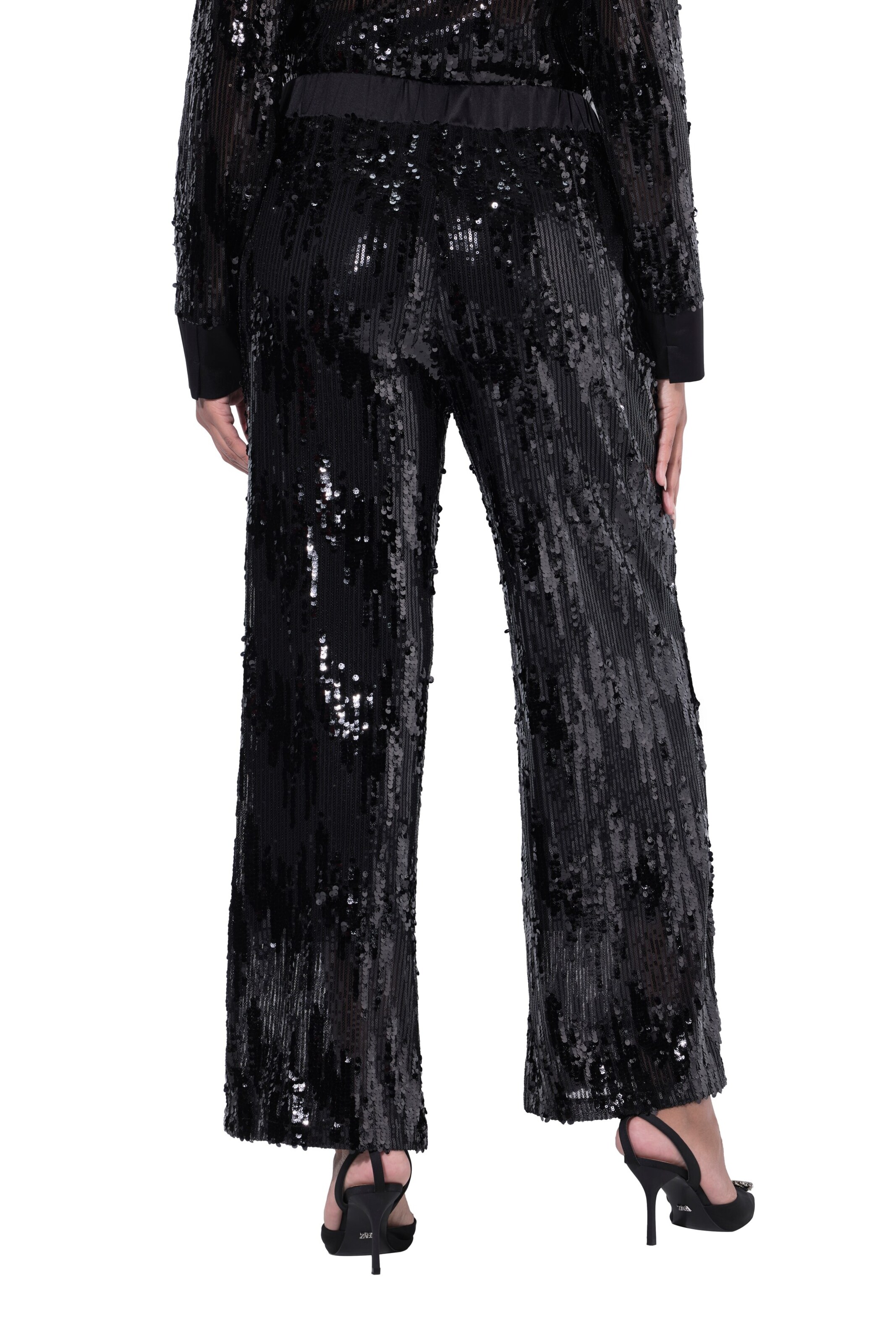Ulla Popken Loose fit Trousers in Black