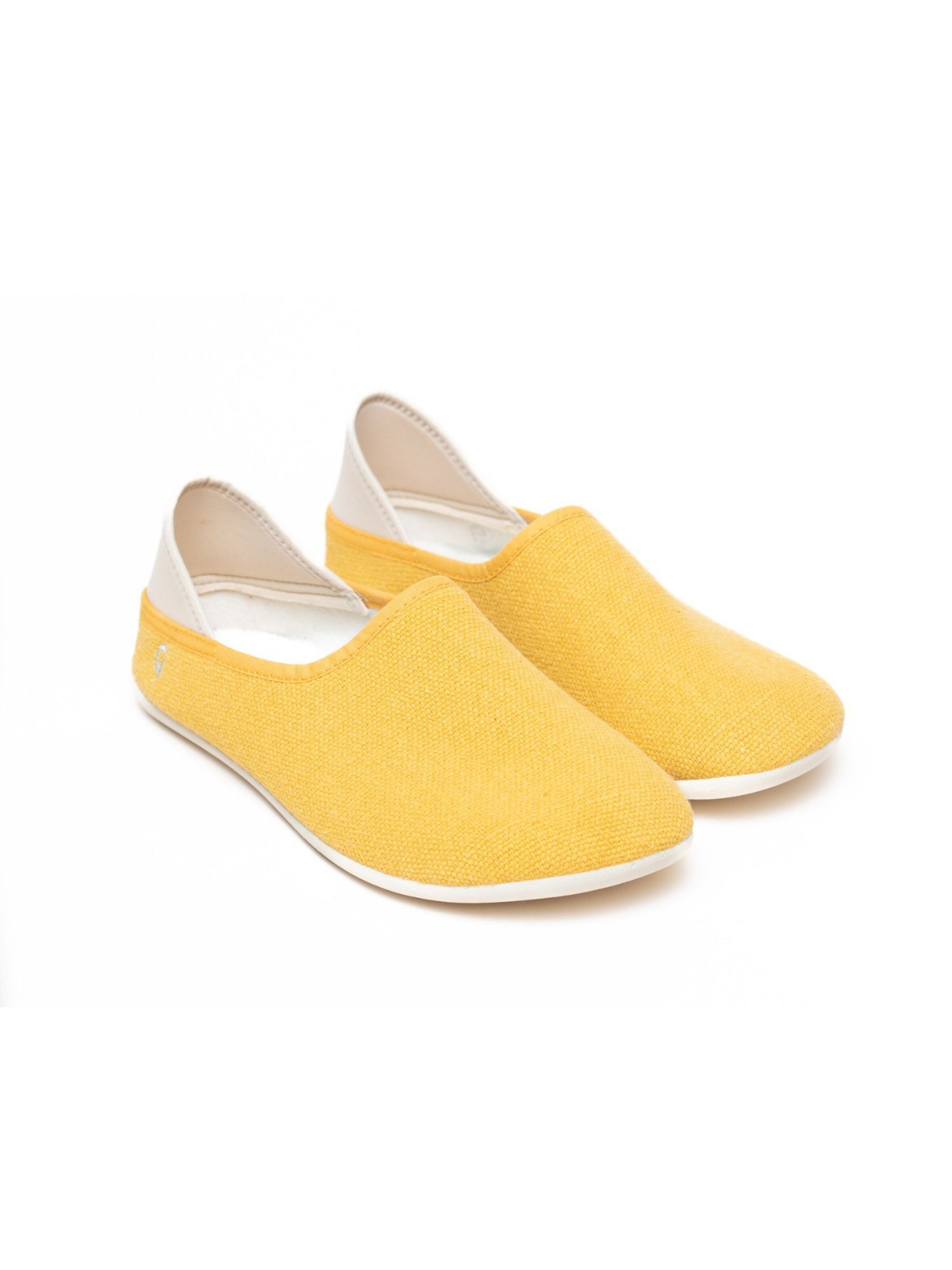 Gottstein Espadrilles 'Espadrille Linen Slip-On' in Yellow