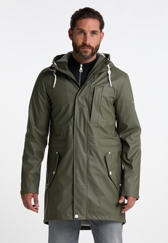 DreiMaster Maritim Between-seasons parka in Green: front