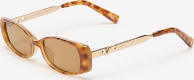 Akiniai nuo saulės iš LE SPECS, spalva – ruda (konjako) / tamsiai ruda, Prekių apžvalga