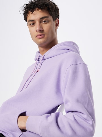 LEVI'S ® Sweatshirt 'Relaxed Baby Tab Hoodie' in Purple