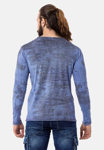 CIPO & BAXX Shirt in Blauw