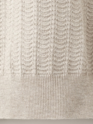 MANGO MAN Svetr 'TIP' – béžová