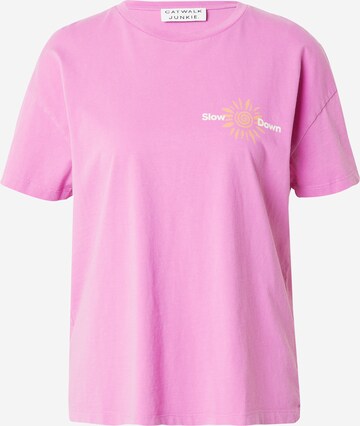 CATWALK JUNKIE Shirt in Pink: front
