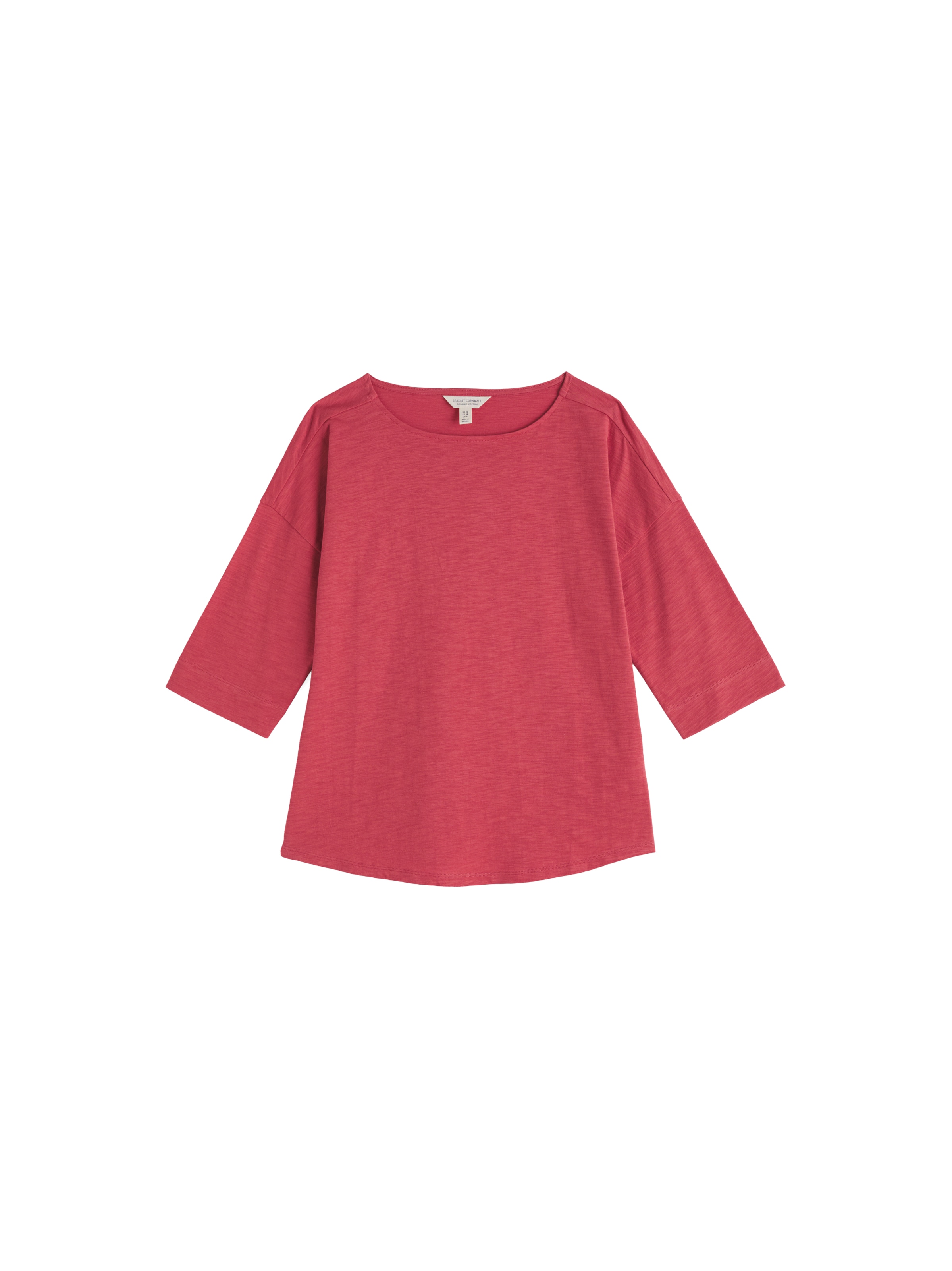 Seasalt Cornwall Tričko 'Tremayne Quay' – pink: přední strana