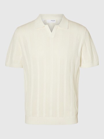 T-Shirt SELECTED en beige