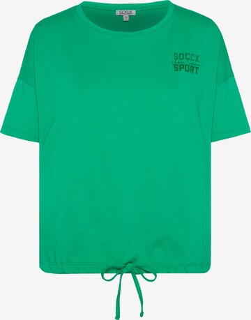 Soccx T-Shirt in Grün: predná strana