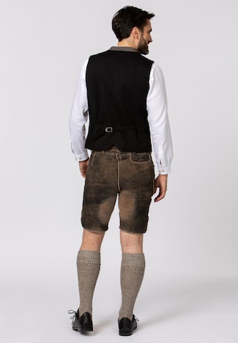 STOCKERPOINT Traditional Vest 'Loris' in Brown