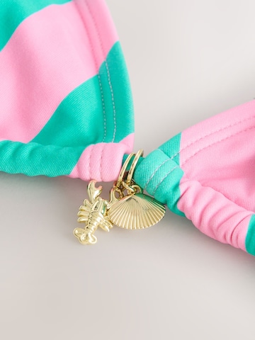 Next Треугольник Верх бикини в Зеленый