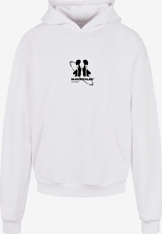 MJ Gonzales Sweatshirt in White: front