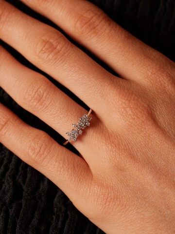 Lucardi Ring in Zilver: voorkant