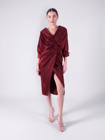 Robe de soirée 'MS' acob a porter en rouge