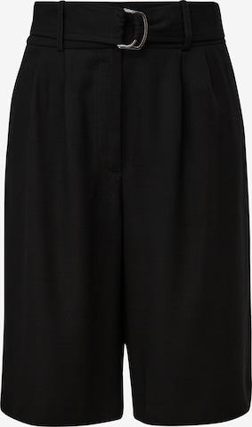 COMMA Wide Leg Hose in Schwarz: predná strana