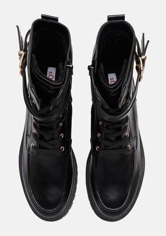 s.Oliver Boots in Black: top