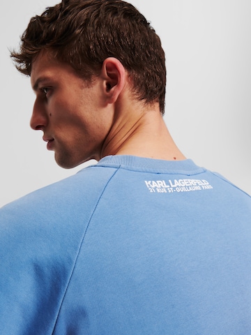 Sweat-shirt 'Rue St-Guillaume' Karl Lagerfeld en bleu