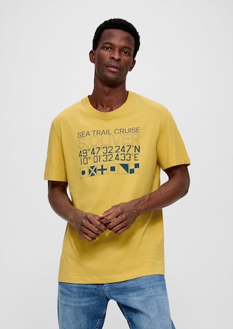 s.Oliver Shirt in Gelb: Vorderseite