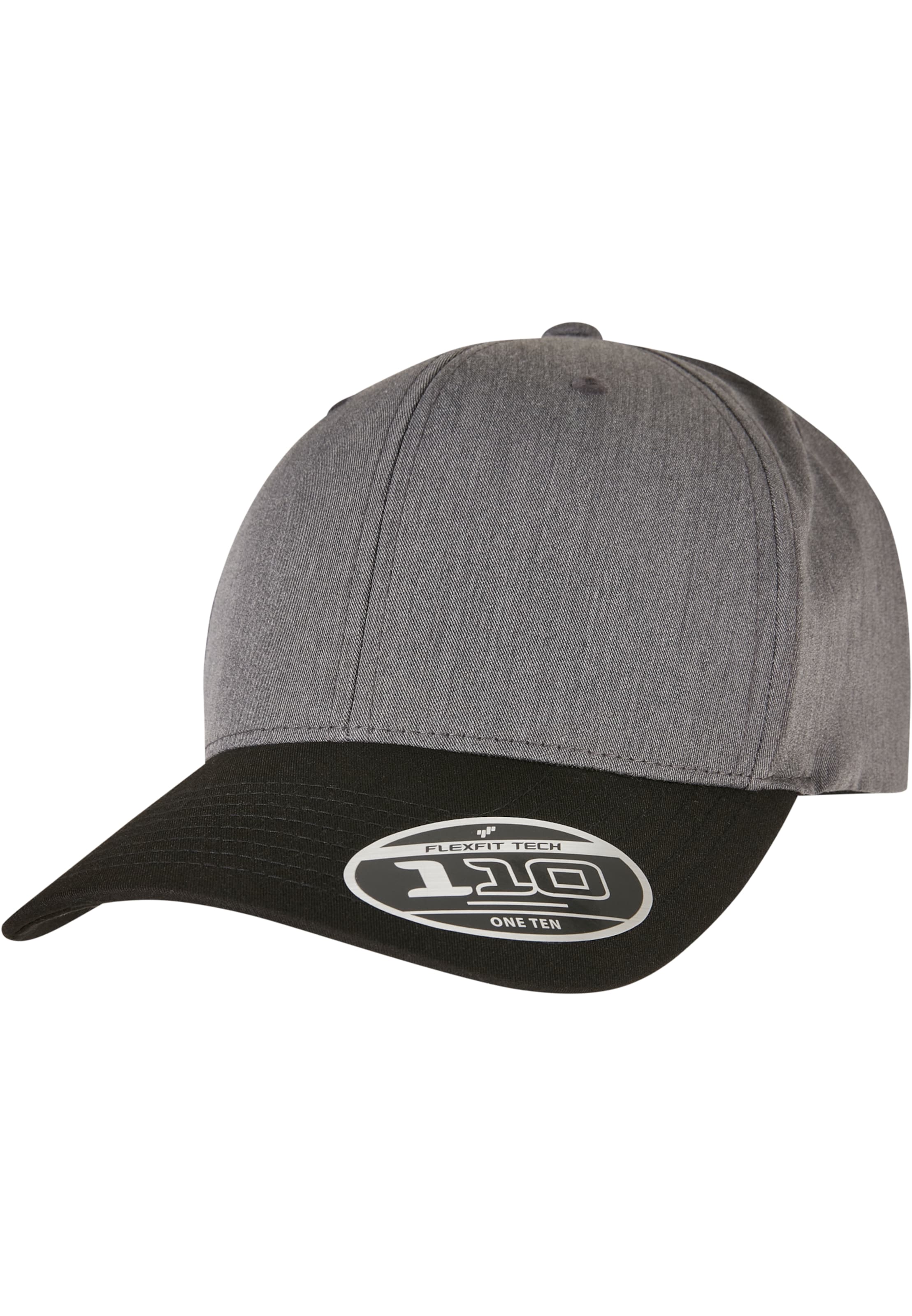 Cappello da baseball di Flexfit in grigio: frontale