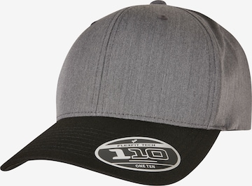 Cappello da baseball di Flexfit in grigio: frontale