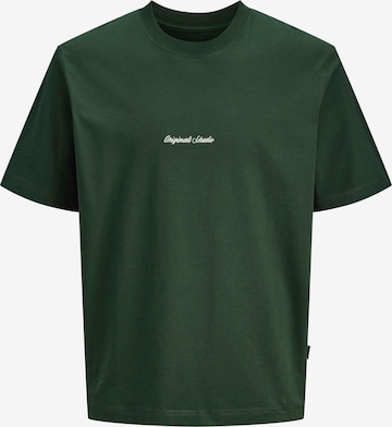 JACK & JONES Футболка 'JORNORREBRO' в Зеленый: спереди