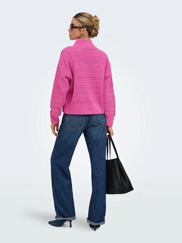 ONLY Pullover 'ONLGLOBE' i pink