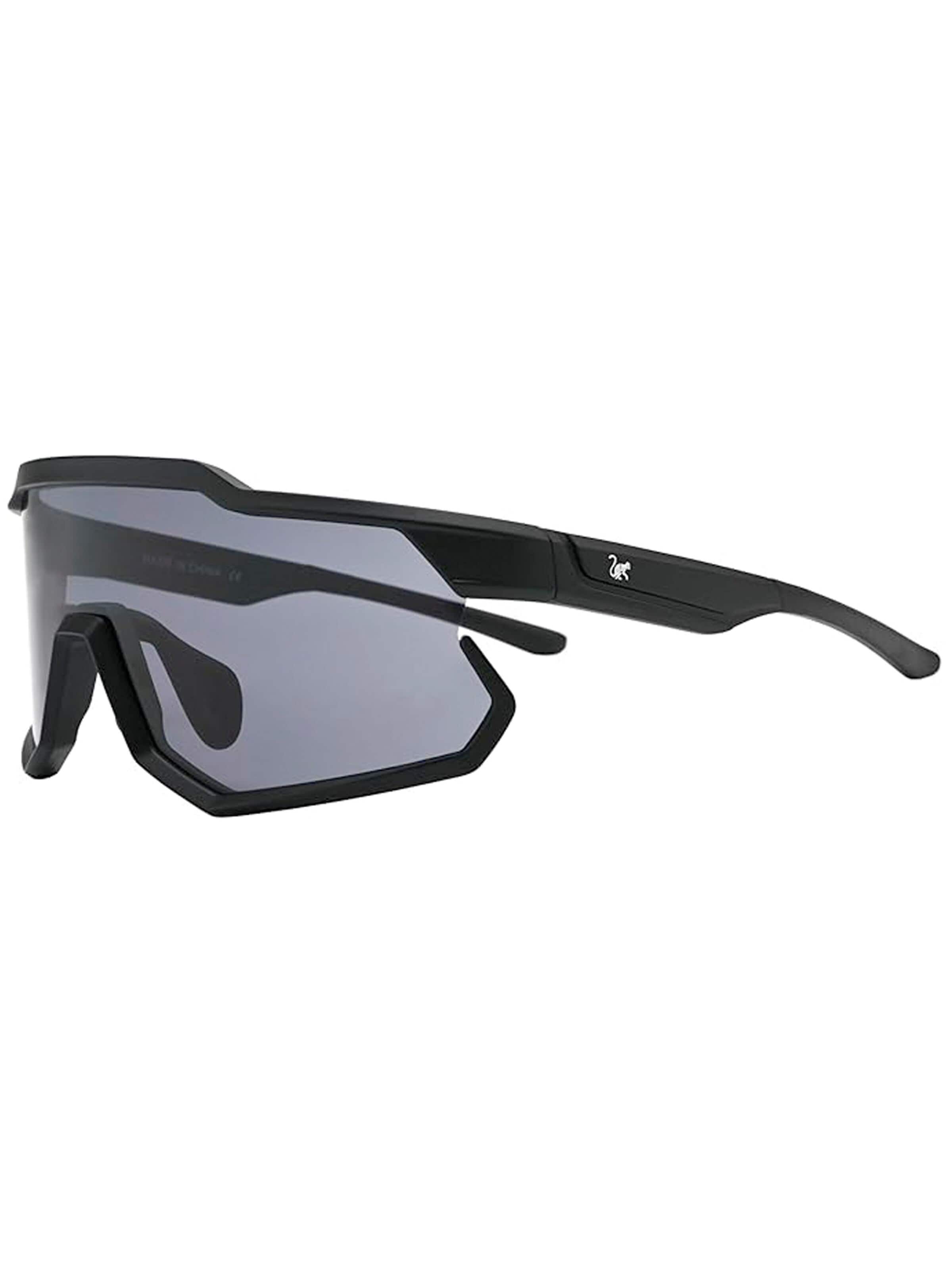 Surf Monkey - Gafas de sol deportivas en negro: frente