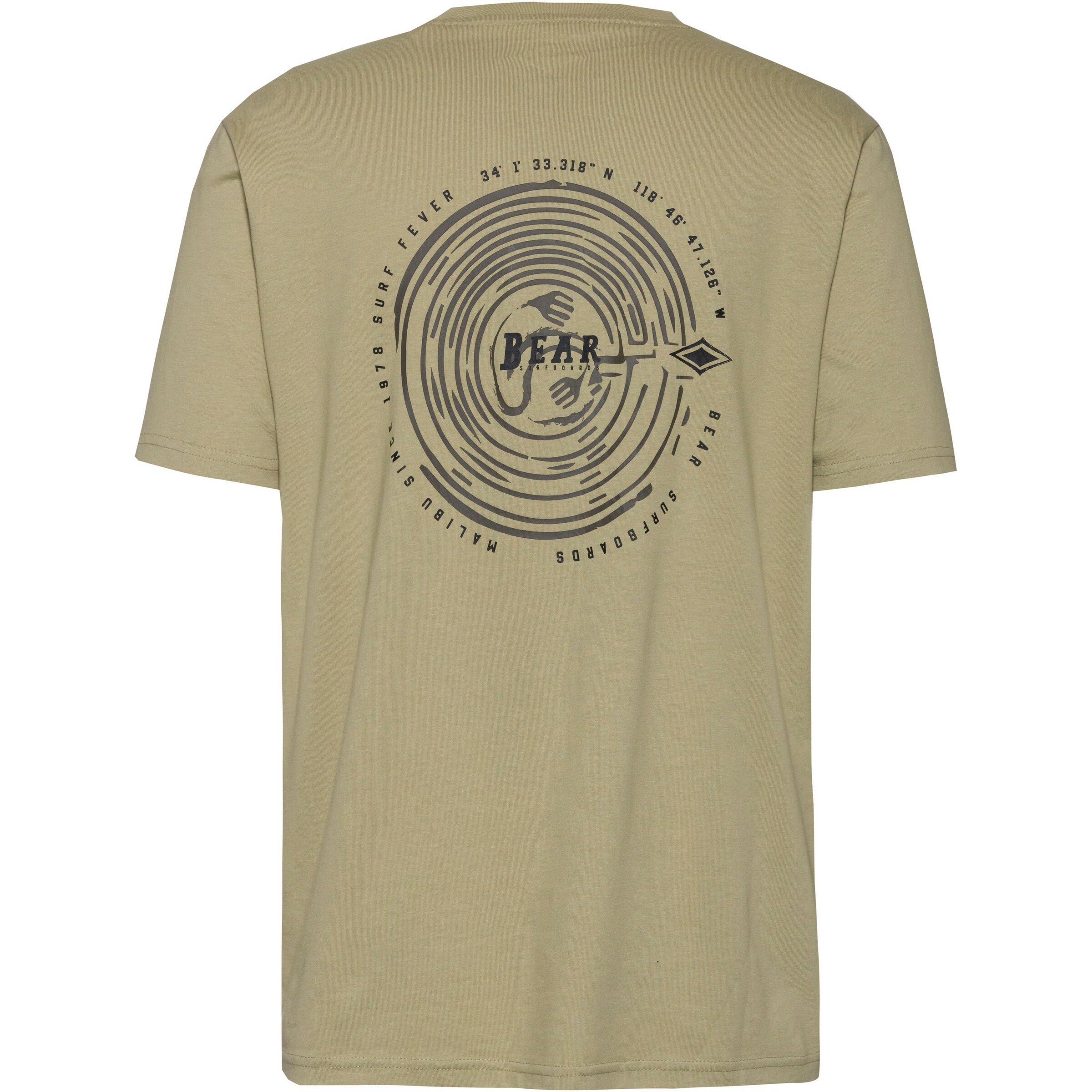 BEAR Shirt 'Maze' in Green