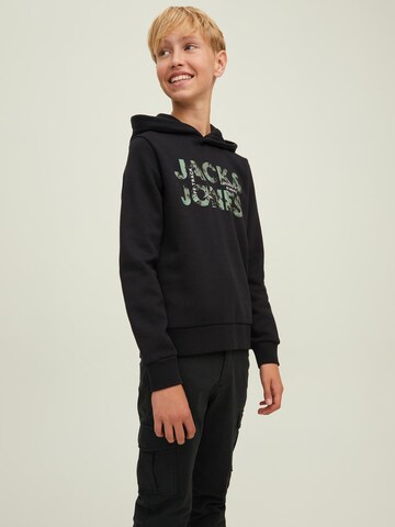 Jack & Jones Junior Tréning póló 'Tech' - fekete