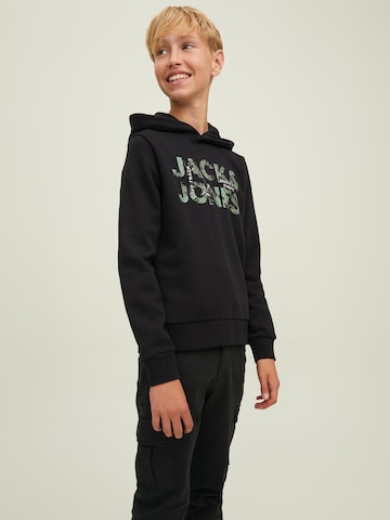 Jack & Jones Junior Sweatshirt 'Tech' in Black