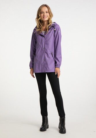 Schmuddelwedda Between-Season Jacket in Purple