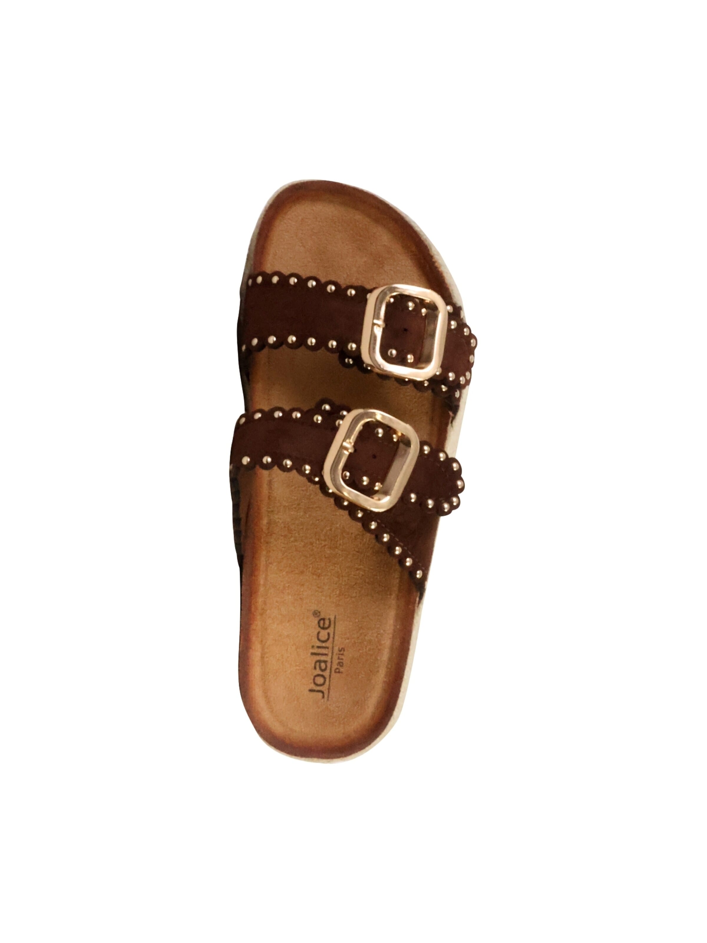 Super Mode Sandały 'Joalice-Sandalen zum Hineinschlüpfen' w kolorze zielony