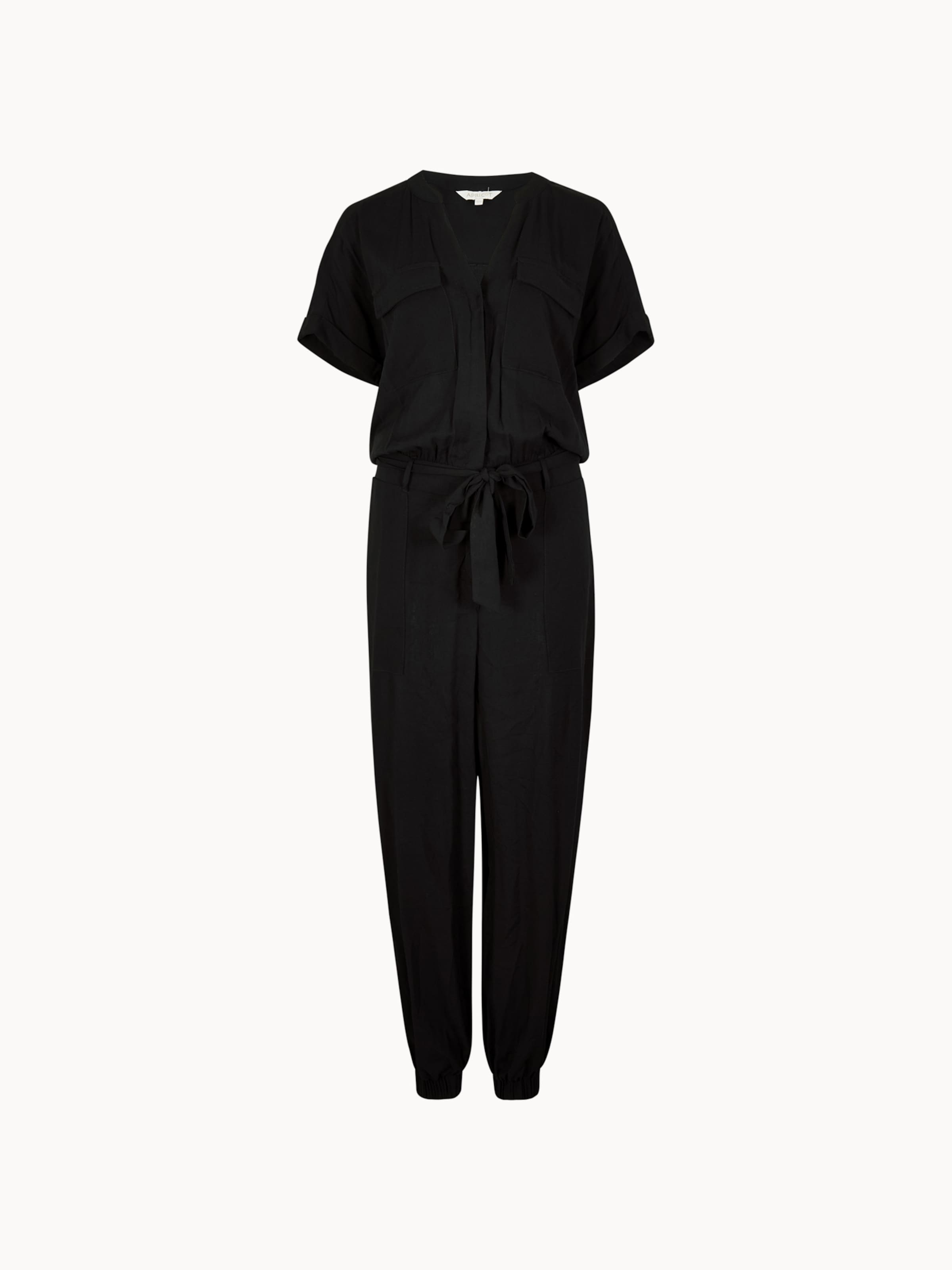 Combinaison ' ' Apricot en noir : devant