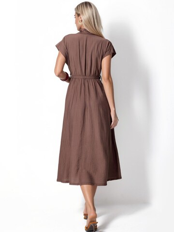 Busem Dress 'Maxi' in Brown