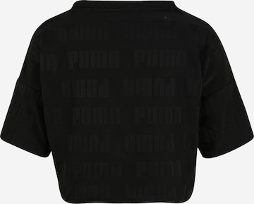 PUMATehnička sportska majica 'First Mile' - crna boja